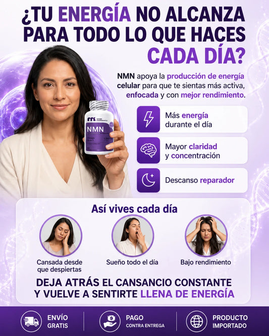 NMN - CÁPSULAS DE ENERGÍA