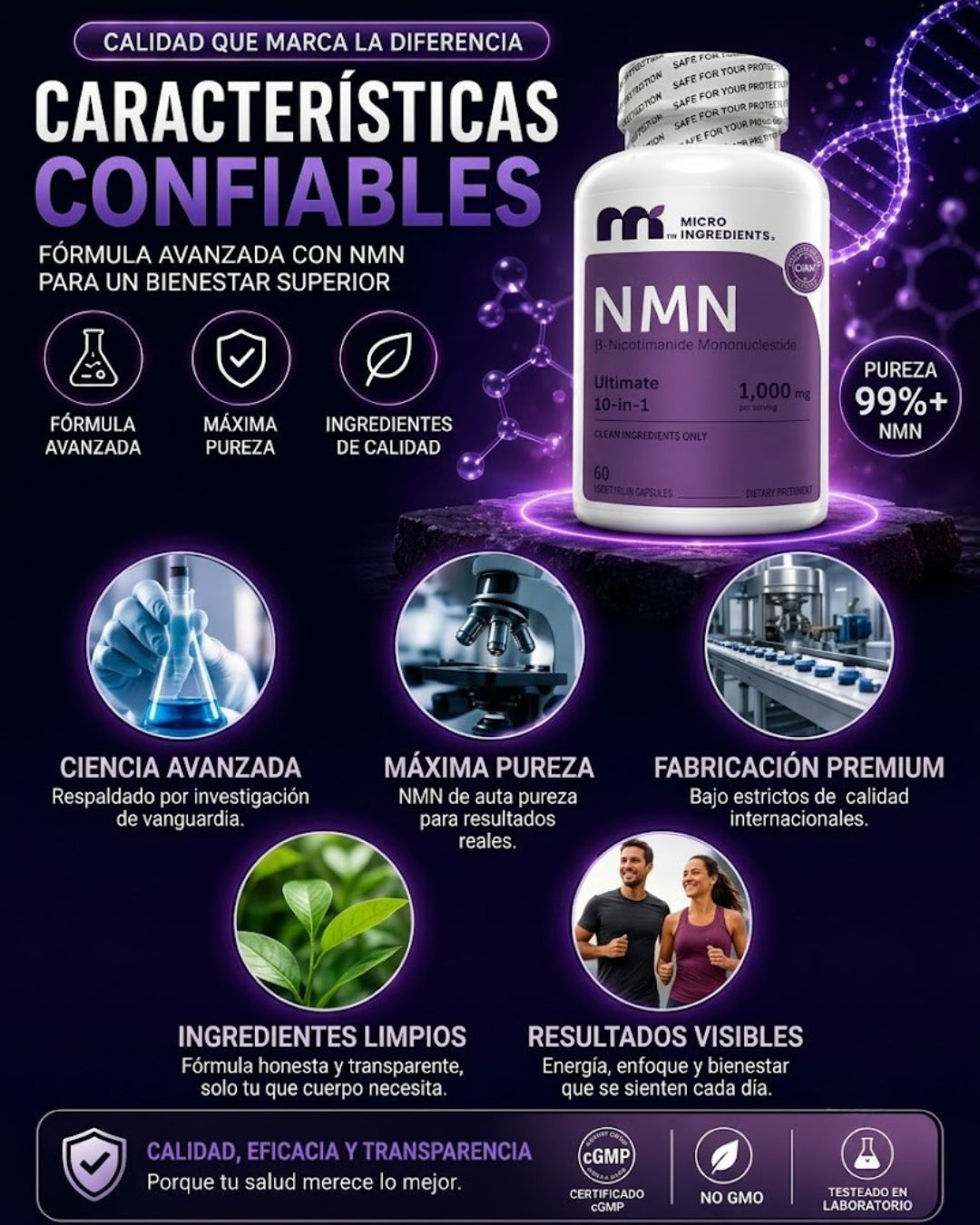 NMN - CÁPSULAS REVITALIZANTES