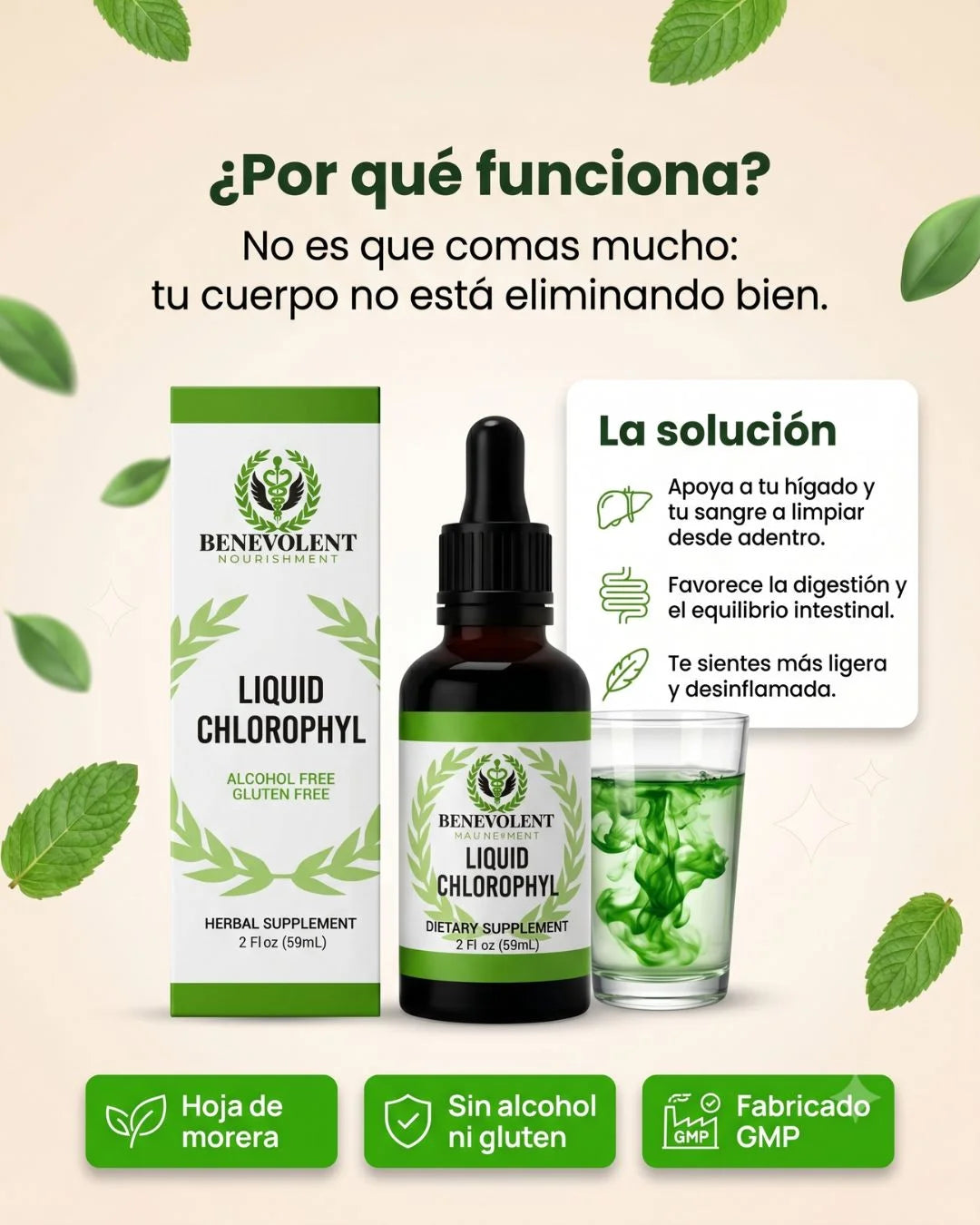 Clorofila Liquida - Benevolent™